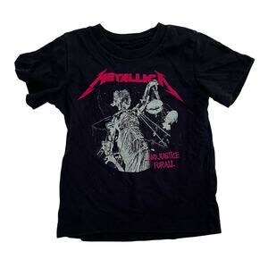 Metallica Toddler 2T "And Justice For All" Graphic T-shirt
